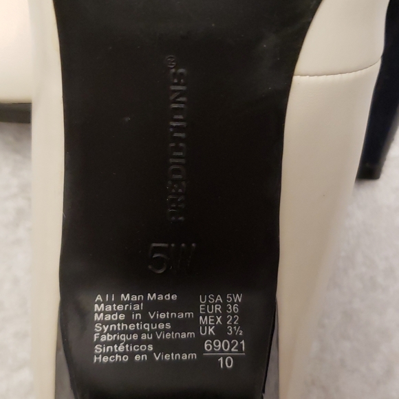 Predictions cream & black pumps, 5 - Picture 14 of 14